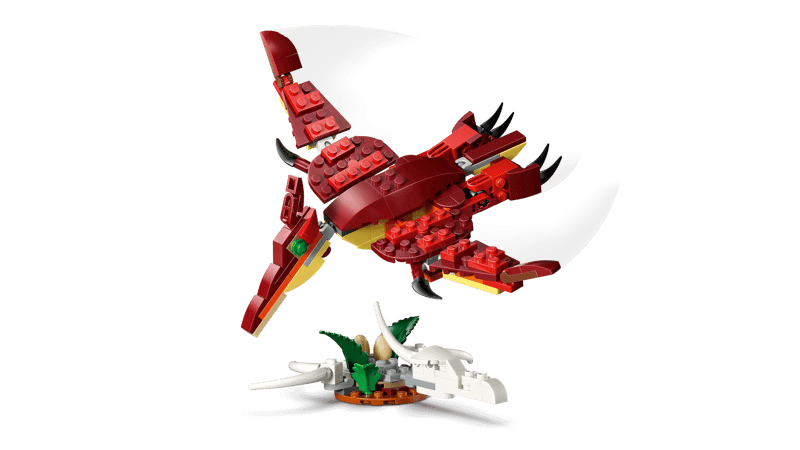 The Lego® Creator 3in1 Fierce Dinosaur