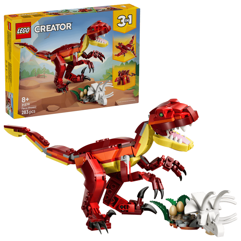 The Lego® Creator 3in1 Fierce Dinosaur