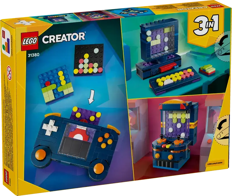 The Lego® Creator 3in1 Retro Gaming Console