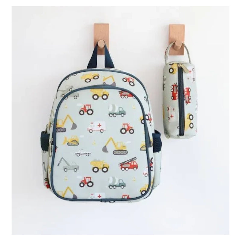 A Little Lovely Company Backpack - Vehicles