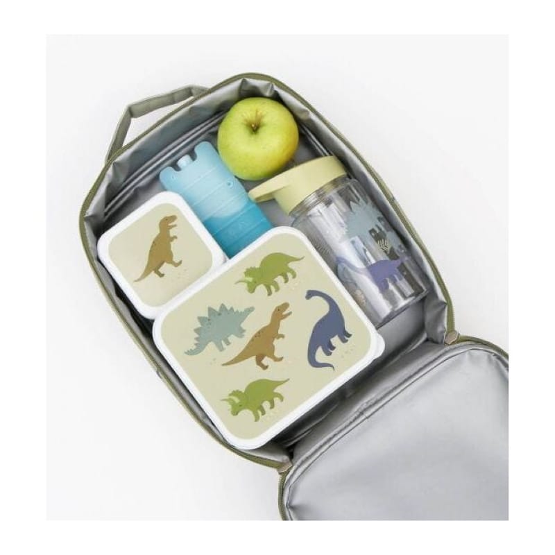 A Little Lovely Company - Iσοθερμική τσάντα φαγητού Dinosaurs