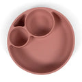Filibabba Silicone Divided Plate - Rose