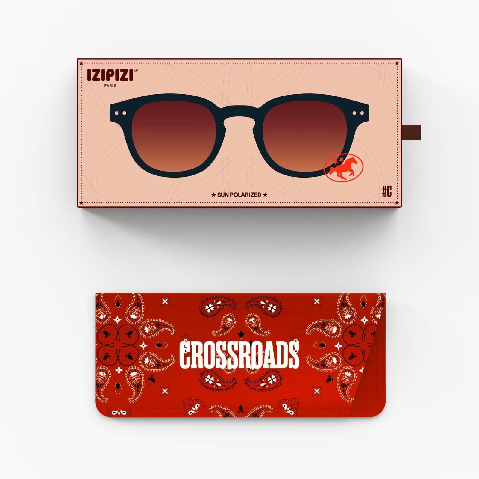 IZIPIZI CROSSROADS SUN #C POLARIZED - Black Road