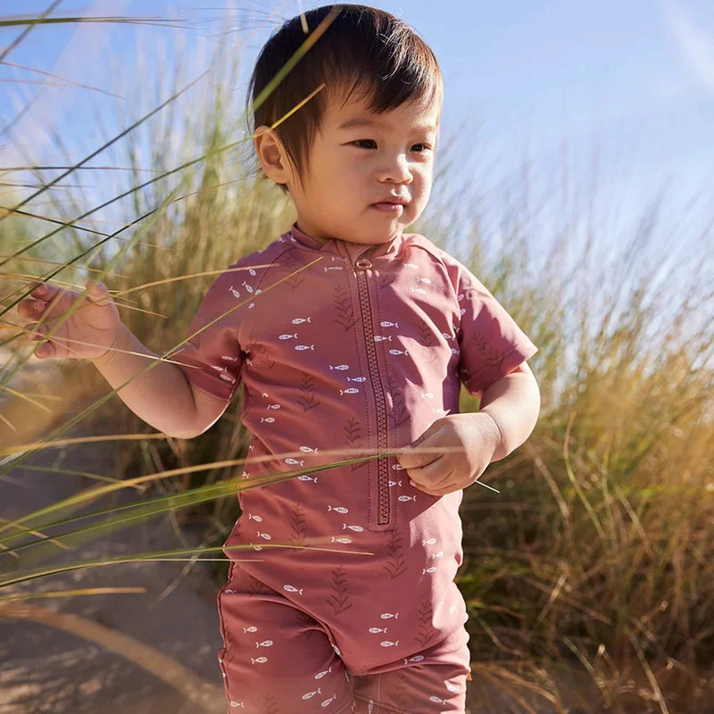 Fresk Παιδικό ολόσωμο μαγιό με προστασία UV50-Fresk Ocean Amber