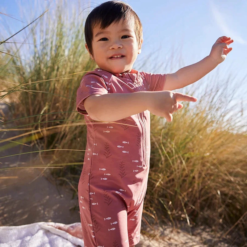 Fresk Παιδικό ολόσωμο μαγιό με προστασία UV50-Fresk Ocean Amber