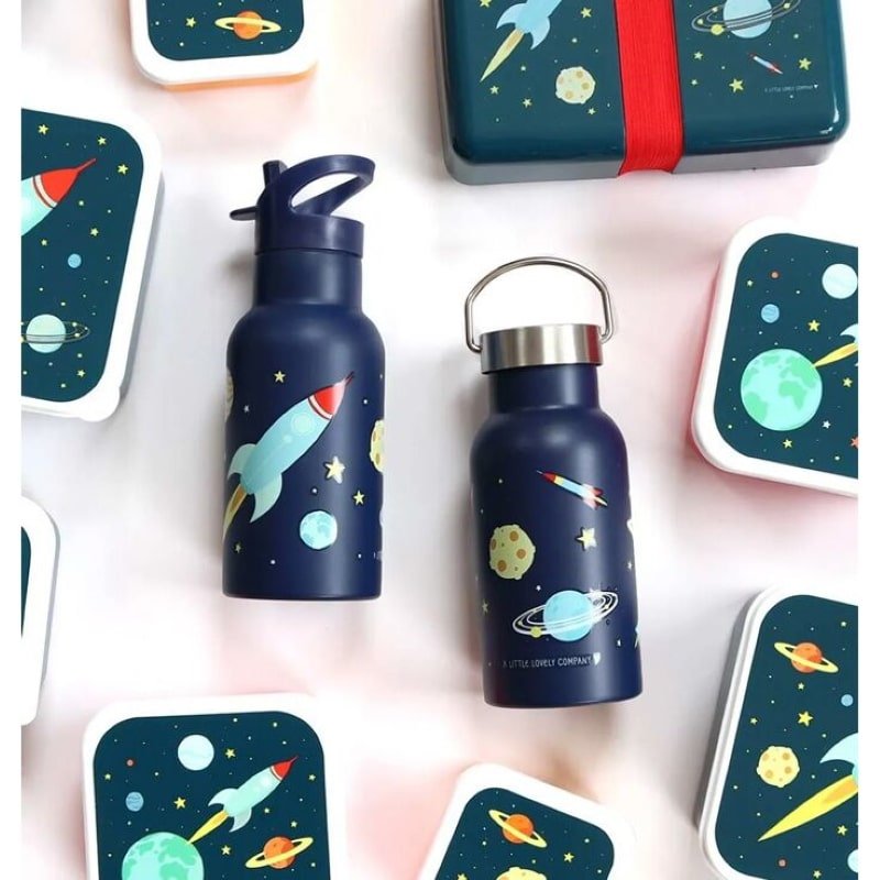 A Little Lovely Company Παγούρι Θερμός 350ml - Space