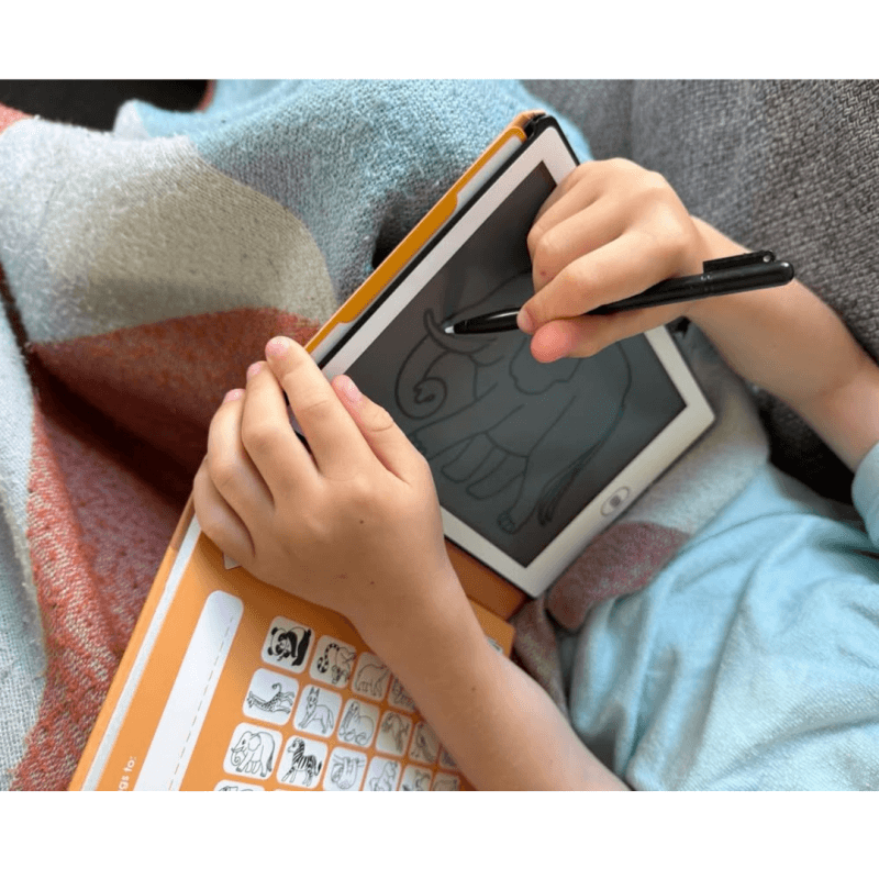 KIDYWOLF Tablet ζωγραφικής με οθόνη LCD (30 κάρτες)- Animals