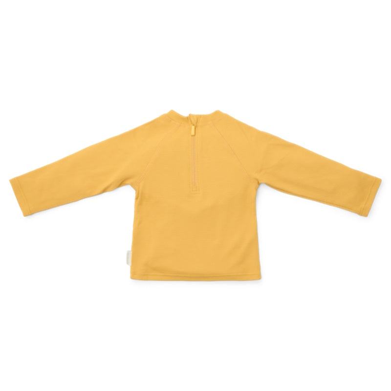 Little Dutch Μπλουζάκι μακρυμάνικο με προστασία UV Seashells Sunny Yellow