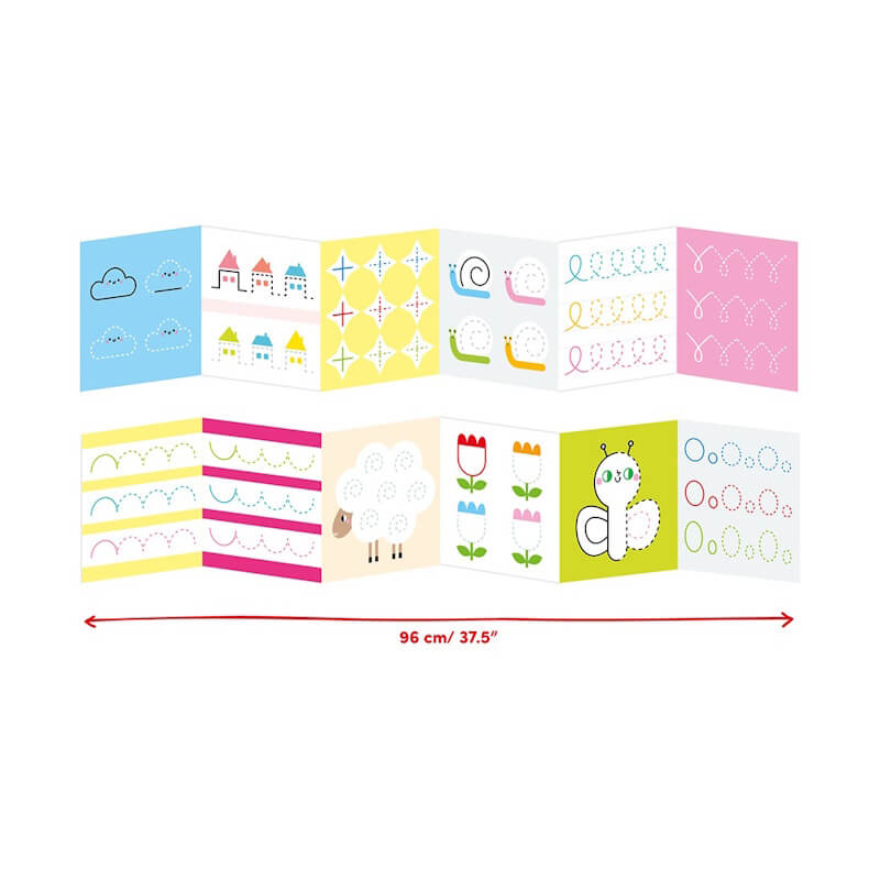 Banana Panda LOOONG COLORING BOOKS BEGINNERS LINES