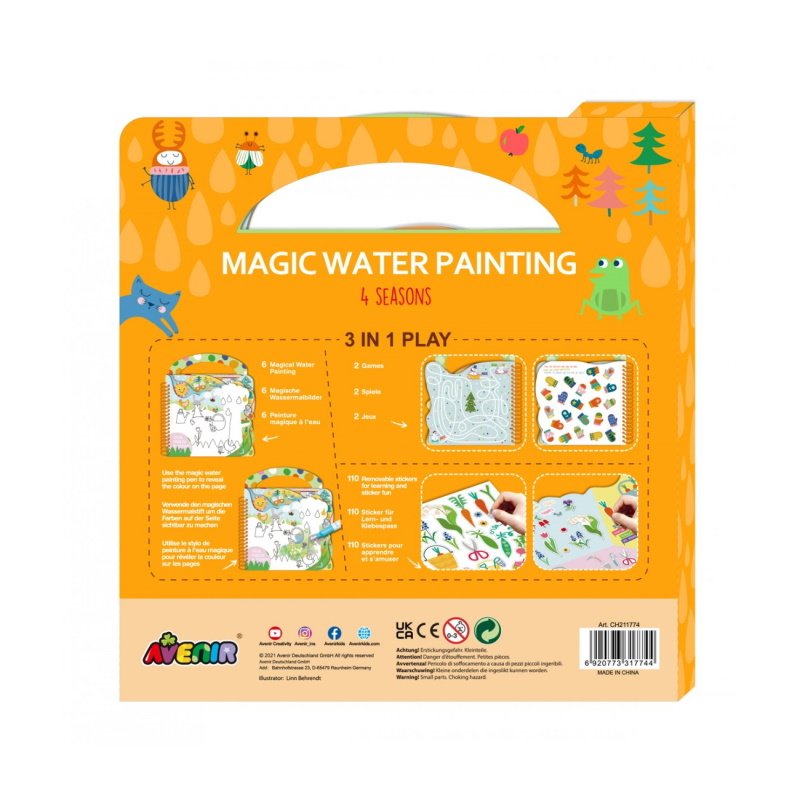 Avenir Magic Water Painting - 4 Seasons
