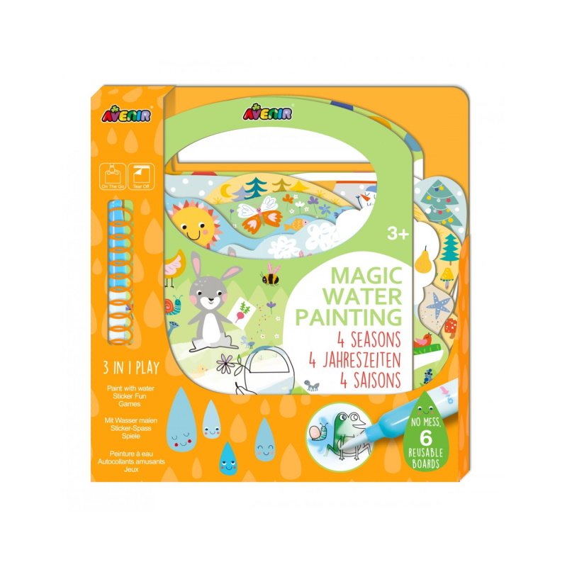 Avenir Magic Water Painting - 4 Seasons