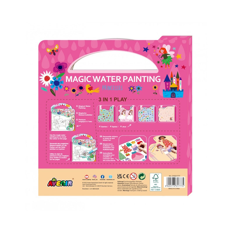 Avenir Magic Water Painting - Princesses