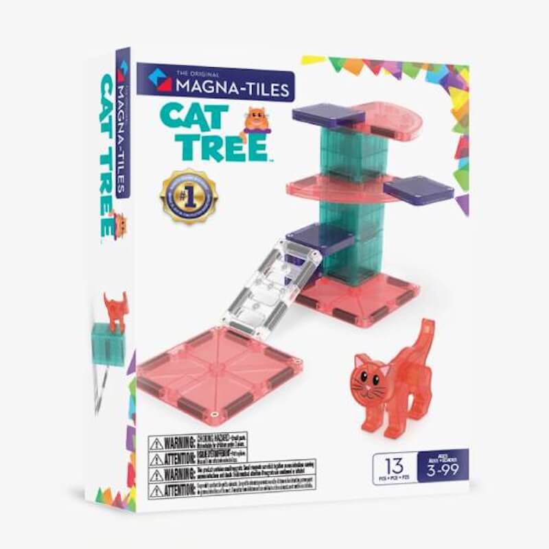 Magna-Tiles Μαγνητικό Παιχνίδι 13 κομματιών Cat Tree