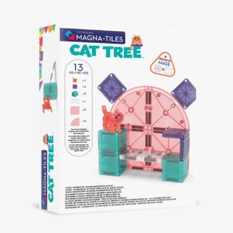 Magna-Tiles Μαγνητικό Παιχνίδι 13 κομματιών Cat Tree