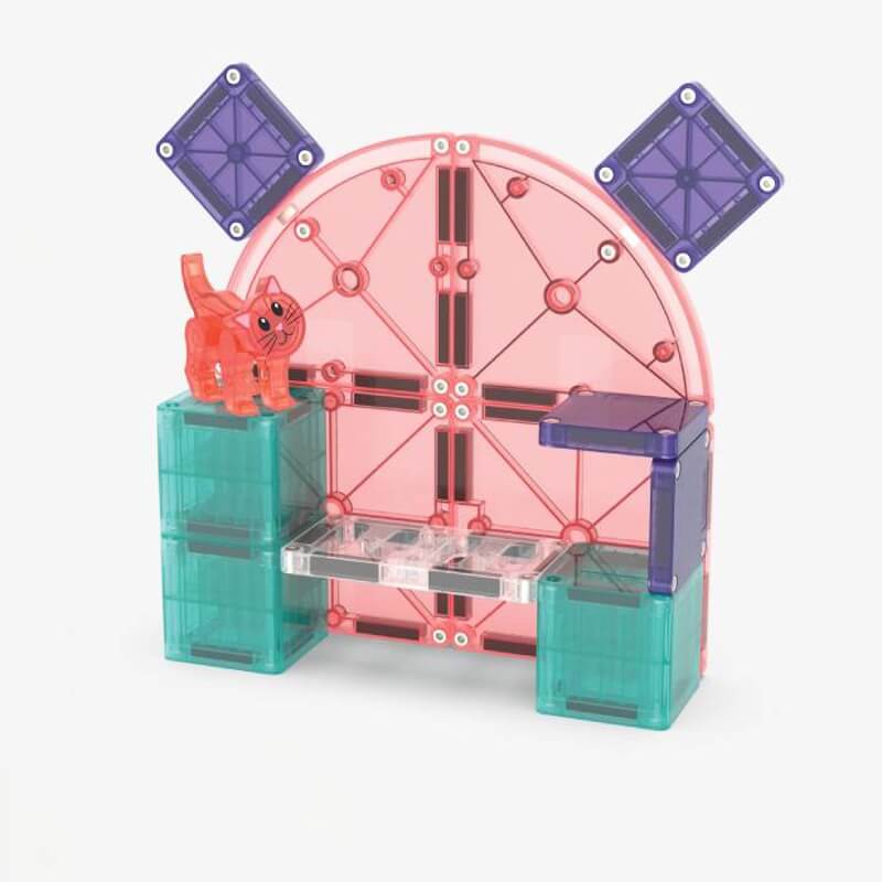 Magna-Tiles Μαγνητικό Παιχνίδι 13 κομματιών Cat Tree