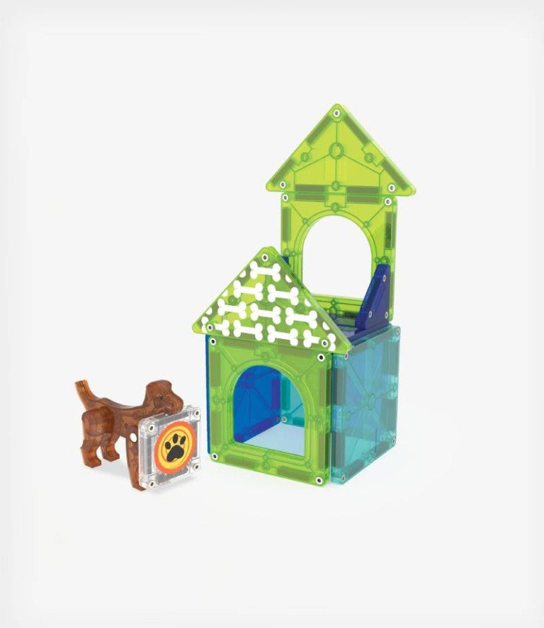 Magna-Tiles Μαγνητικό Παιχνίδι 13 κομματιών Dog House