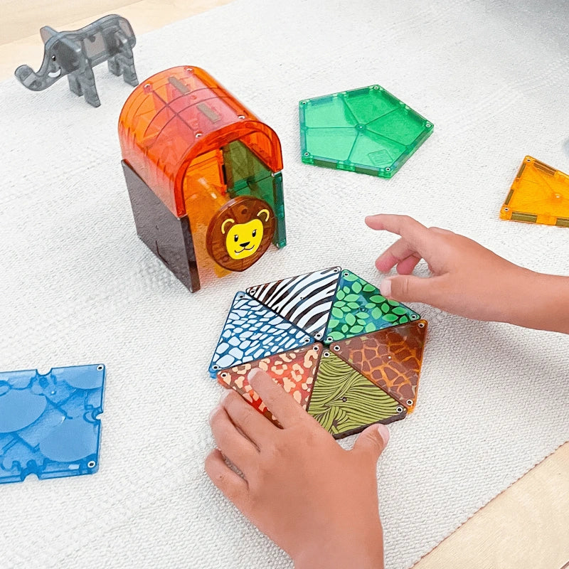 Μαγνητικά Πλακίδια Magna-Tiles Safari Animals 25τμχ