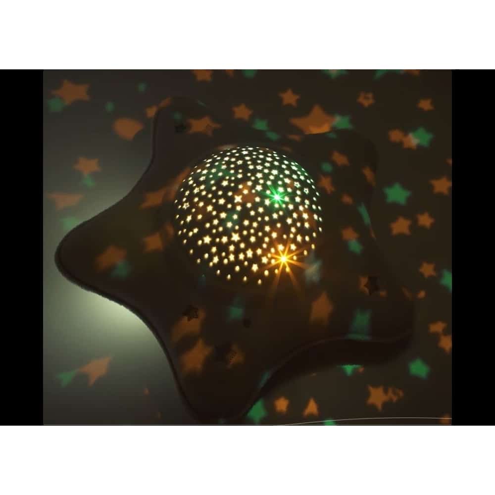 Pabobo Προβολέας Milky Way υφασμάτινο με κινούμενο ουρανό & ήχους.