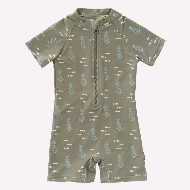 Fresk Παιδικό ολόσωμο μαγιό με προστασία UV50-Fresk Ocean Sea Green