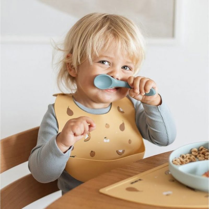 Minene Silicone Ποδιά - Cream