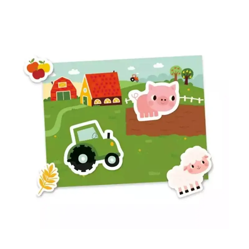 Auzou My Little Magnet Box - Farm Animals