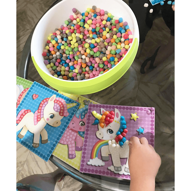 Playmais - Κατασκευές με κάρτες 'Unicorns'