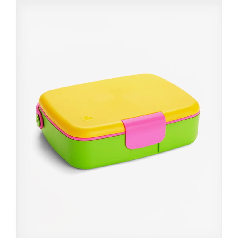 Munchkin Bento Lunch Box Pink/Yellow