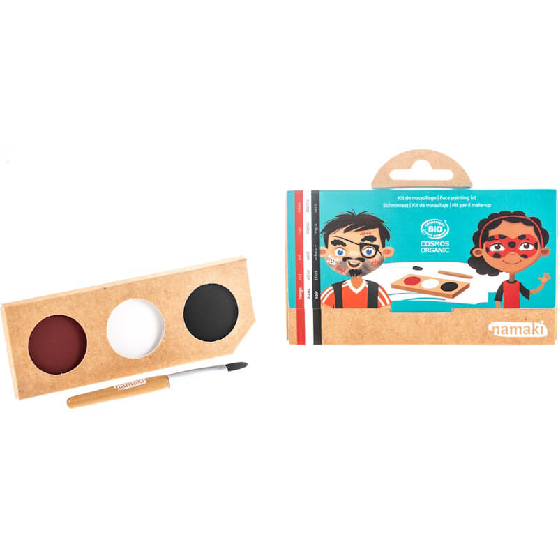 Namaki - Organic Face Paint Set - Ladybug & Pirates