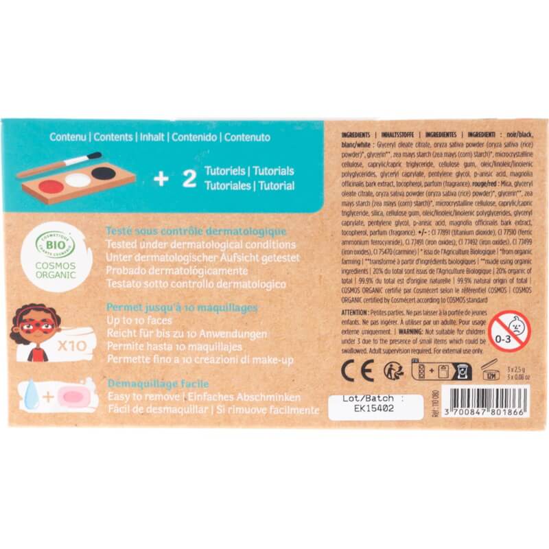 Namaki - Organic Face Paint Set - Ladybug & Pirates