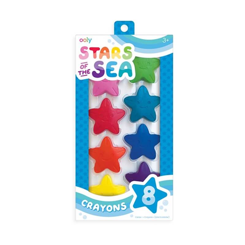 Ooly Stars of The Sea Starfish Κηρομπογιές 8τεμ.