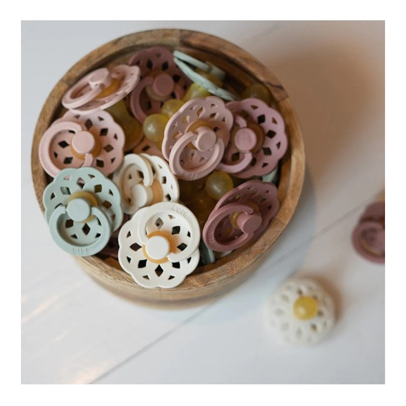 Bibs BOHEME πιπίλες - Fossil Grey Mauve (Size 2)