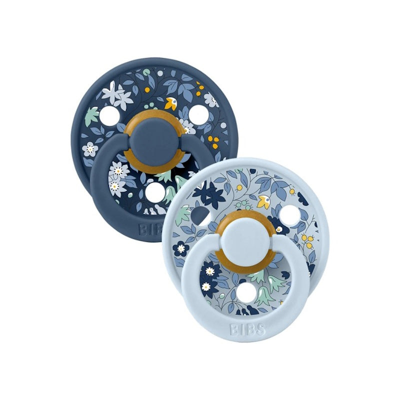 Bibs X LIBERTY πιπίλες - Camomile Lawn Blue Mix (Size 2)