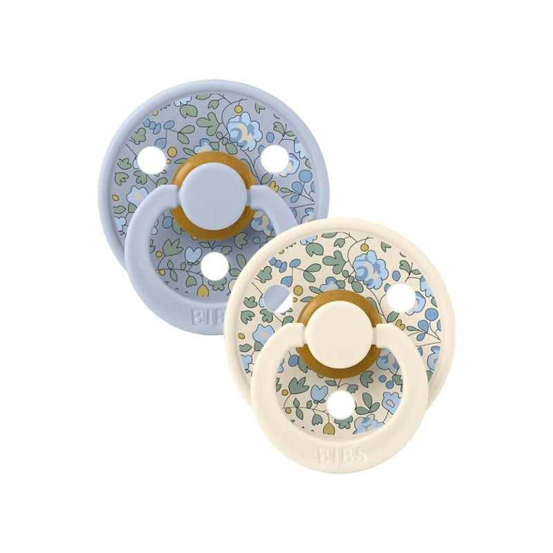 Bibs X LIBERTY πιπίλες - Eloise Dusty Blue Mix (Size 1)