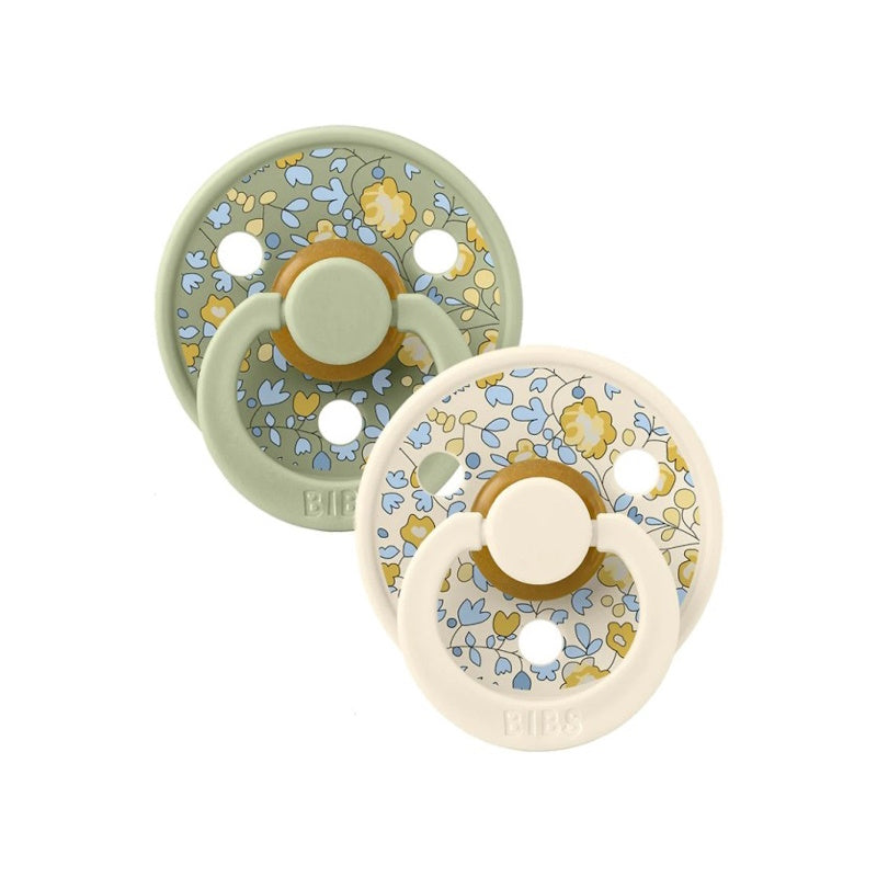 Bibs X LIBERTY πιπίλες - Eloise Sage Mix (Size 2)