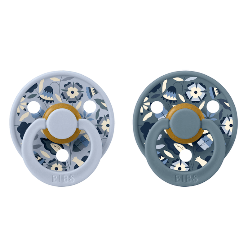 Bibs X LIBERTY πιπίλες Dusty Blue (Size 2)