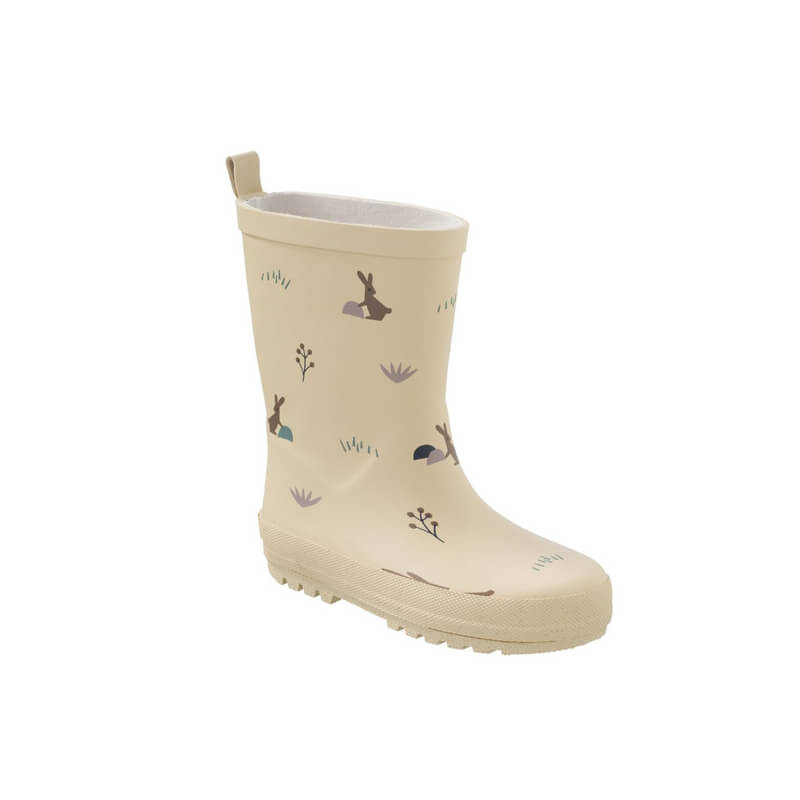 Fresk Παιδικές Γαλότσες από 100% φυσικό καουτσούκ - Rabbit Sandshell