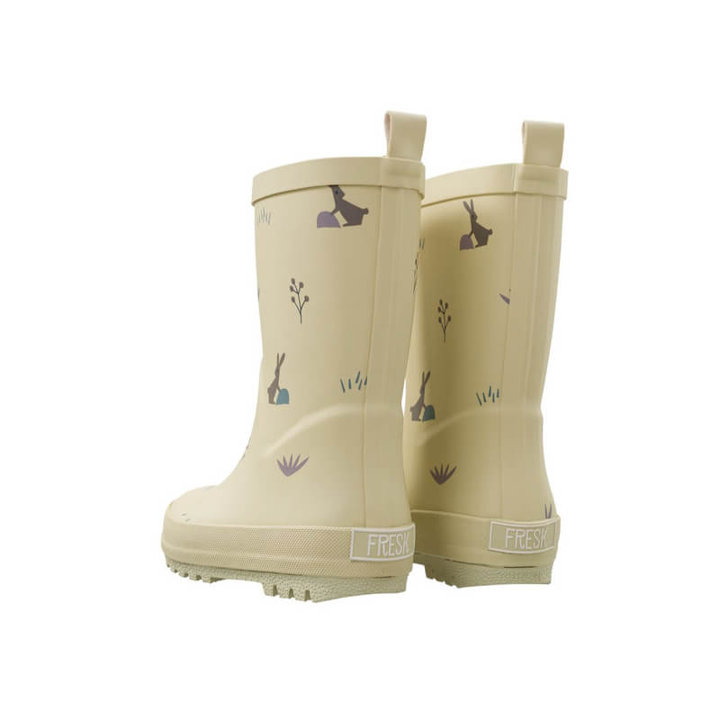 Fresk Παιδικές Γαλότσες από 100% φυσικό καουτσούκ - Rabbit Sandshell