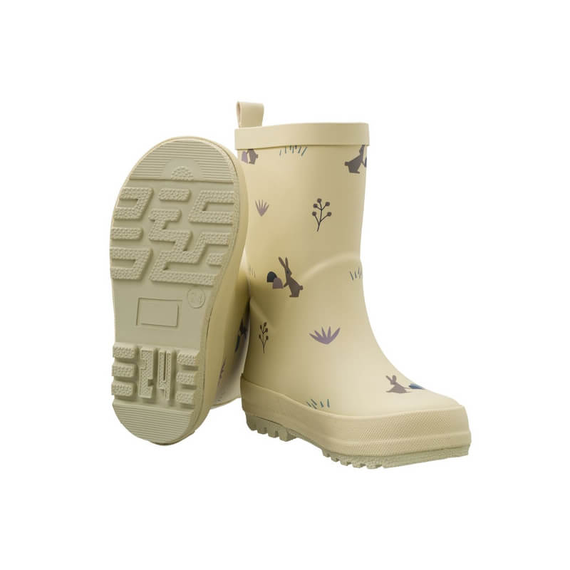 Fresk Παιδικές Γαλότσες από 100% φυσικό καουτσούκ - Rabbit Sandshell