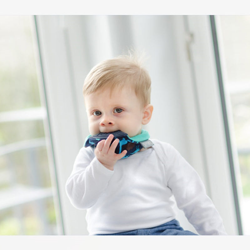 Cheeky Chompers Σαλιάρα με μασητικό – Dino and Friends