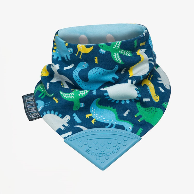 Cheeky Chompers Σαλιάρα με μασητικό – Dino and Friends