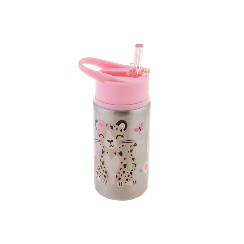 Stephen Joseph Water Bottle - Leopard