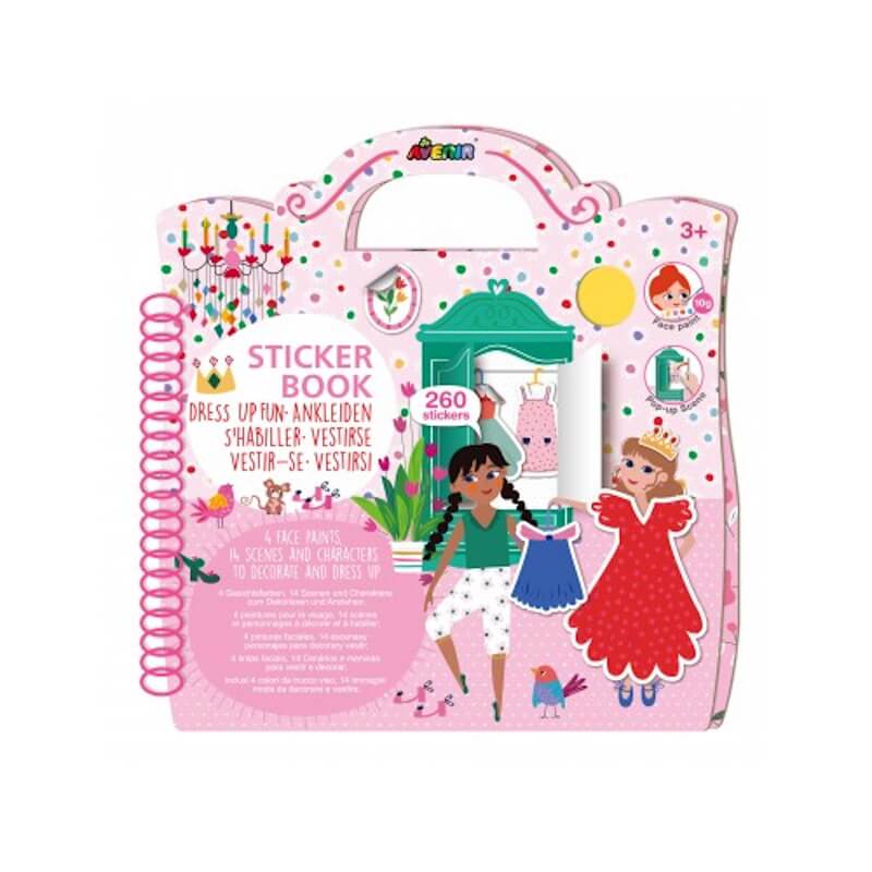 Avenir Sticker Book Dress Up Fun