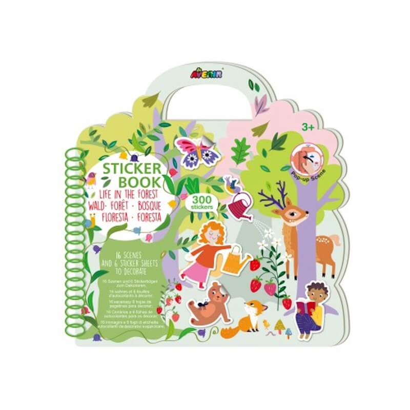Avenir Sticker Book Life in the Forest