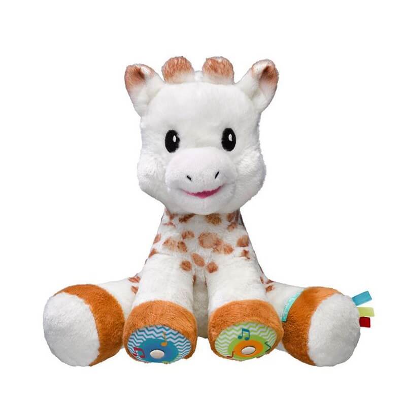 Sophie La Girafe Λούτρινο παιχνίδι που μεταφέρει την μουσική με ένα άγγιγμα