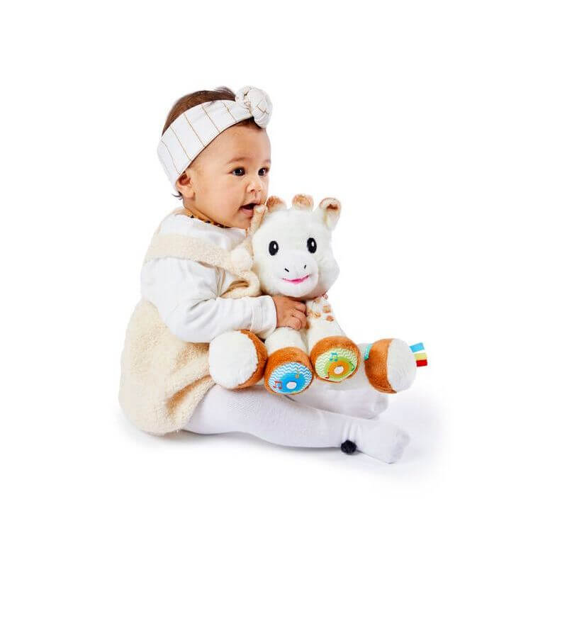 Sophie La Girafe Λούτρινο παιχνίδι που μεταφέρει την μουσική με ένα άγγιγμα