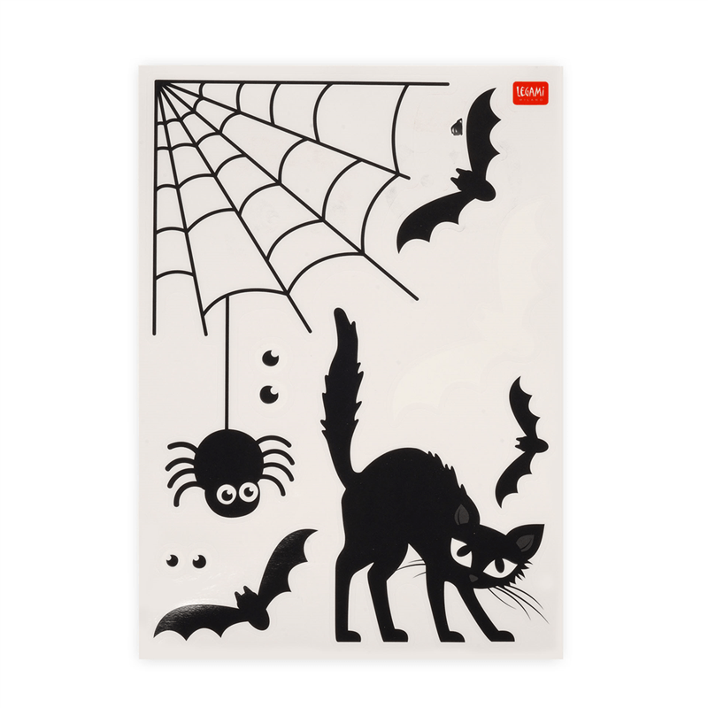 Legami - Window WOW Reusable Stickers Halloween (35pieces)