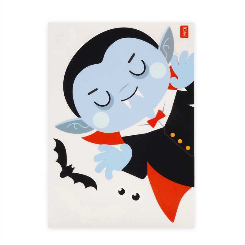 Legami - Window WOW Reusable Stickers Halloween (35pieces)