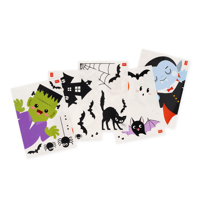Legami - Window WOW Reusable Stickers Halloween (35pieces)