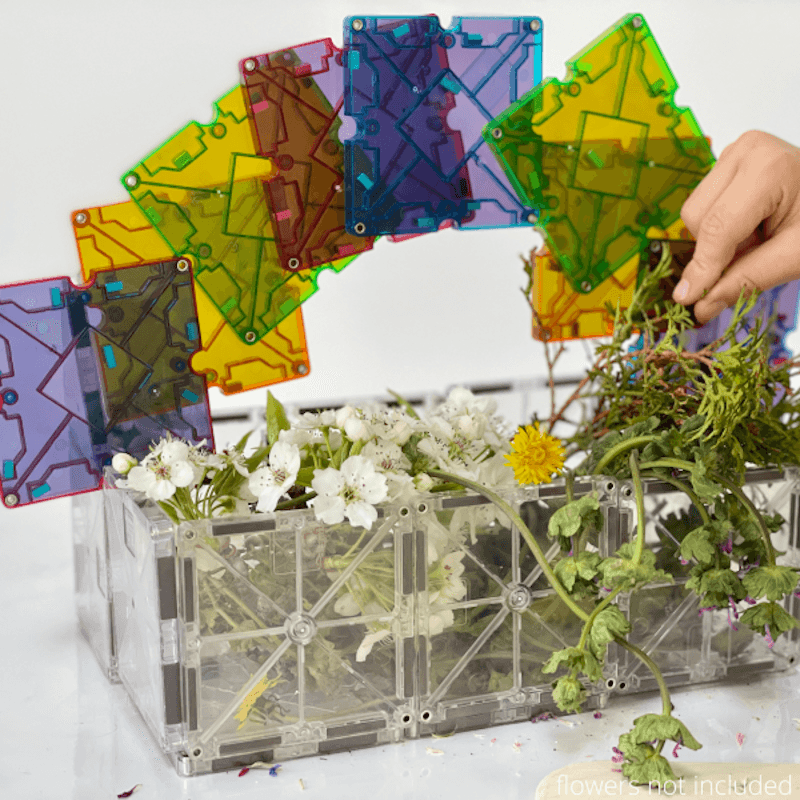 Μαγνητικά Πλακίδια Magna-Tiles Dino World μαγνητικά Πλακίδια σετ 40τμχ